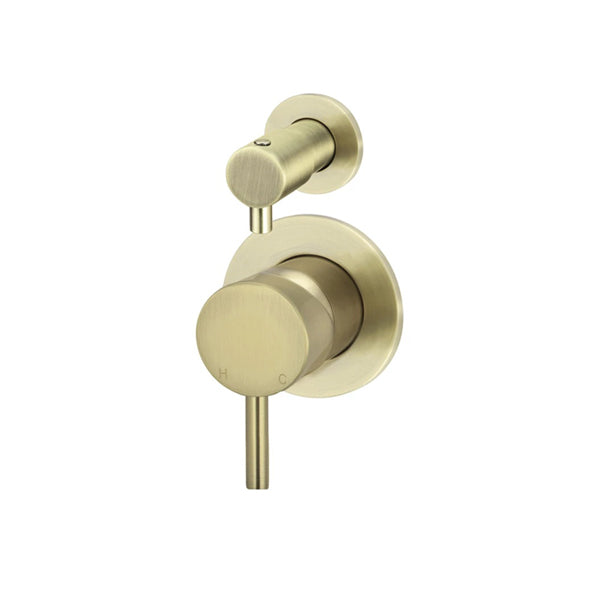 Meir Round Diverter Mixer - Tiger Bronze Gold online at The Blue Space