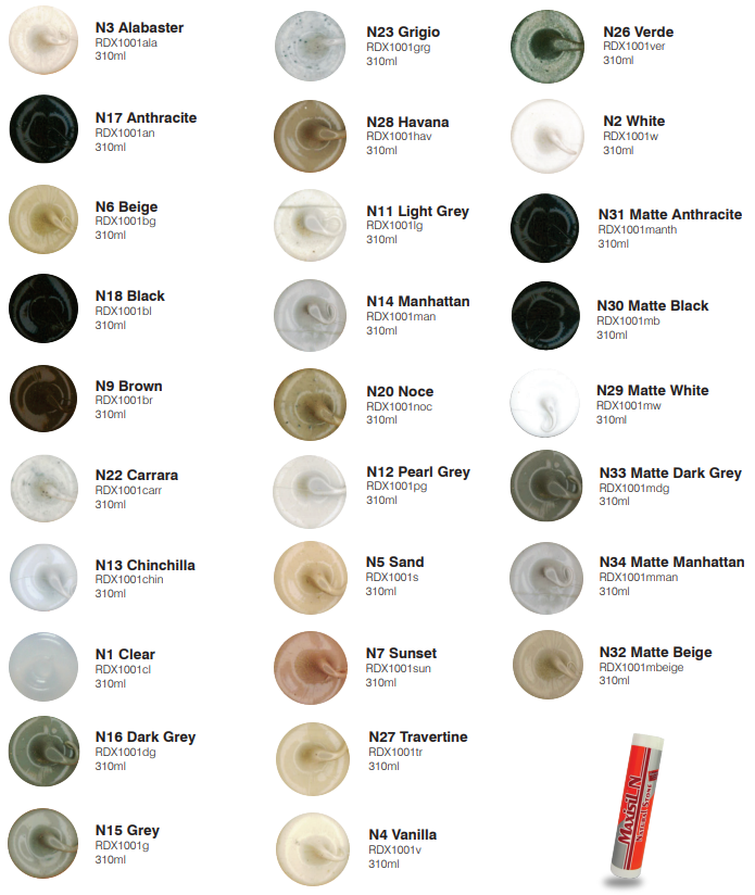 Maxisil N - Natural Stone Silicone N7 Sunset Carton of 20 - Tile and Bath Co