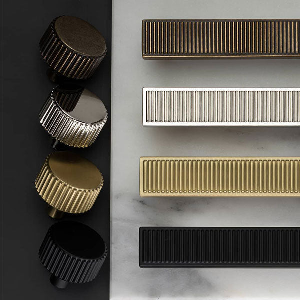 Momo Handles Barrington Knob Dark Brushed Brass online at The Blue Space