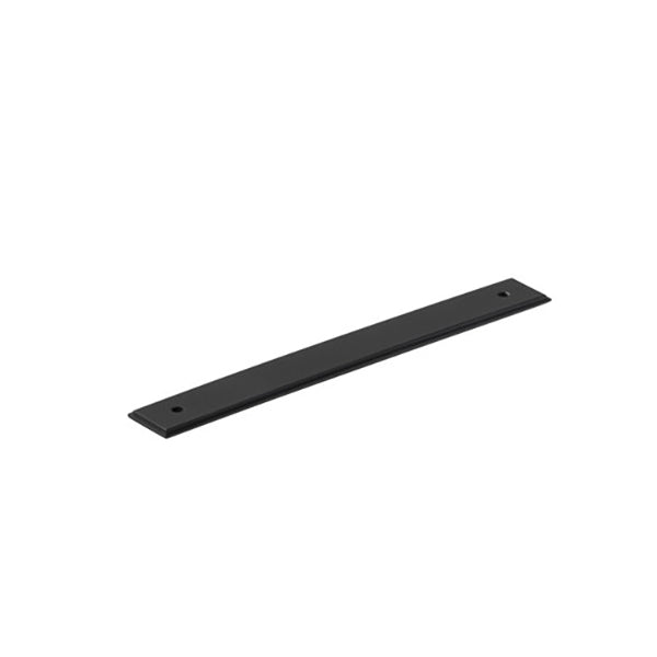 Momo Handles Barrington Backplate to Suit Bar Handle Matt Black