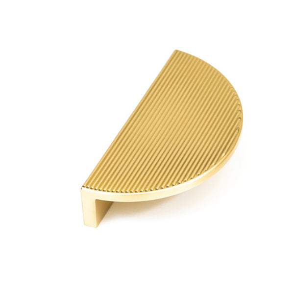 Momo Handles Barrington Eclipse Ribbed Matt Brass Online at The Blue Space