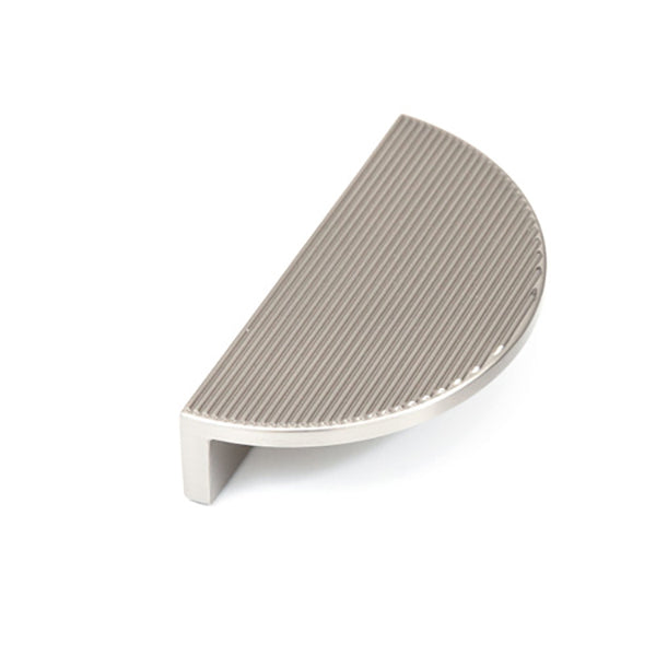 Momo Handles Barrington Eclipse Ribbed Dull Brushed Nickel Online at The Blue Space