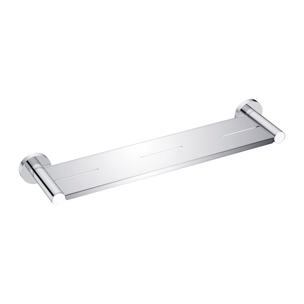 Nero Mecca Metal Shower Shelf Chrome | The Blue Space