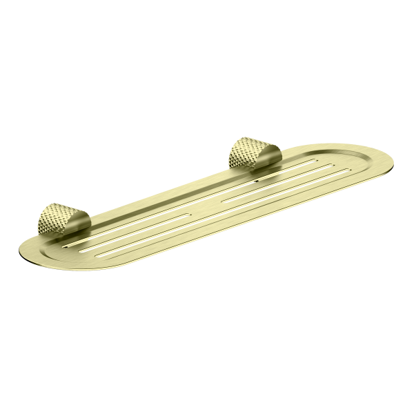 Nero Opal Metal Shelf Brushed Gold | The Blue Space