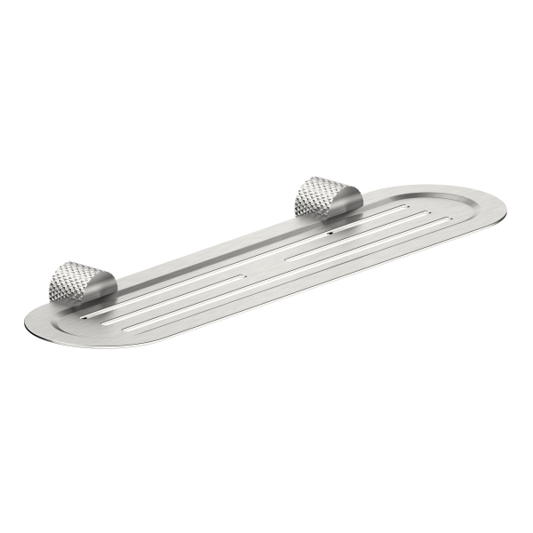 Nero Opal Metal Shelf Brushed Nickel | The Blue Space