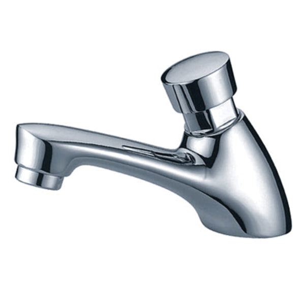 Nero Classic Push Tap Chrome