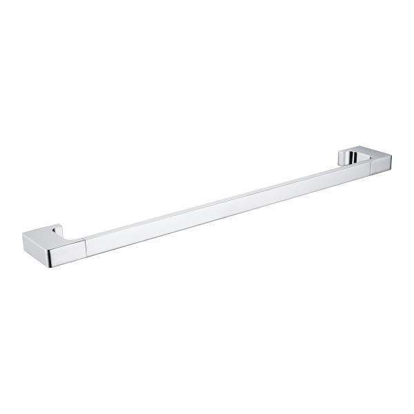 Nero Pearl/Vitra Single Towel Rail Chrome 600mm | The Blue Space