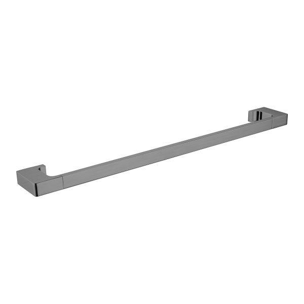 Nero Pearl/Vitra Single Towel Rail Gunmetal | The Blue Space