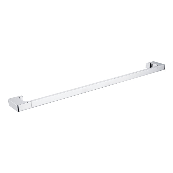 Nero Pearl/Vitra Single Towel Rail Chrome 800mm | The Blue Space