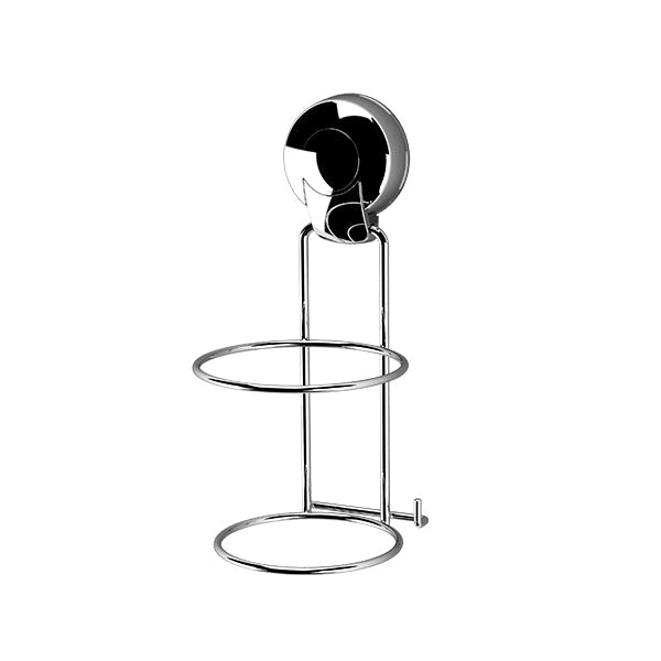 Naleon Ultraloc Hair Dryer Holder in Chrome finish | Naleon bathroom accessories online at The Blue Space