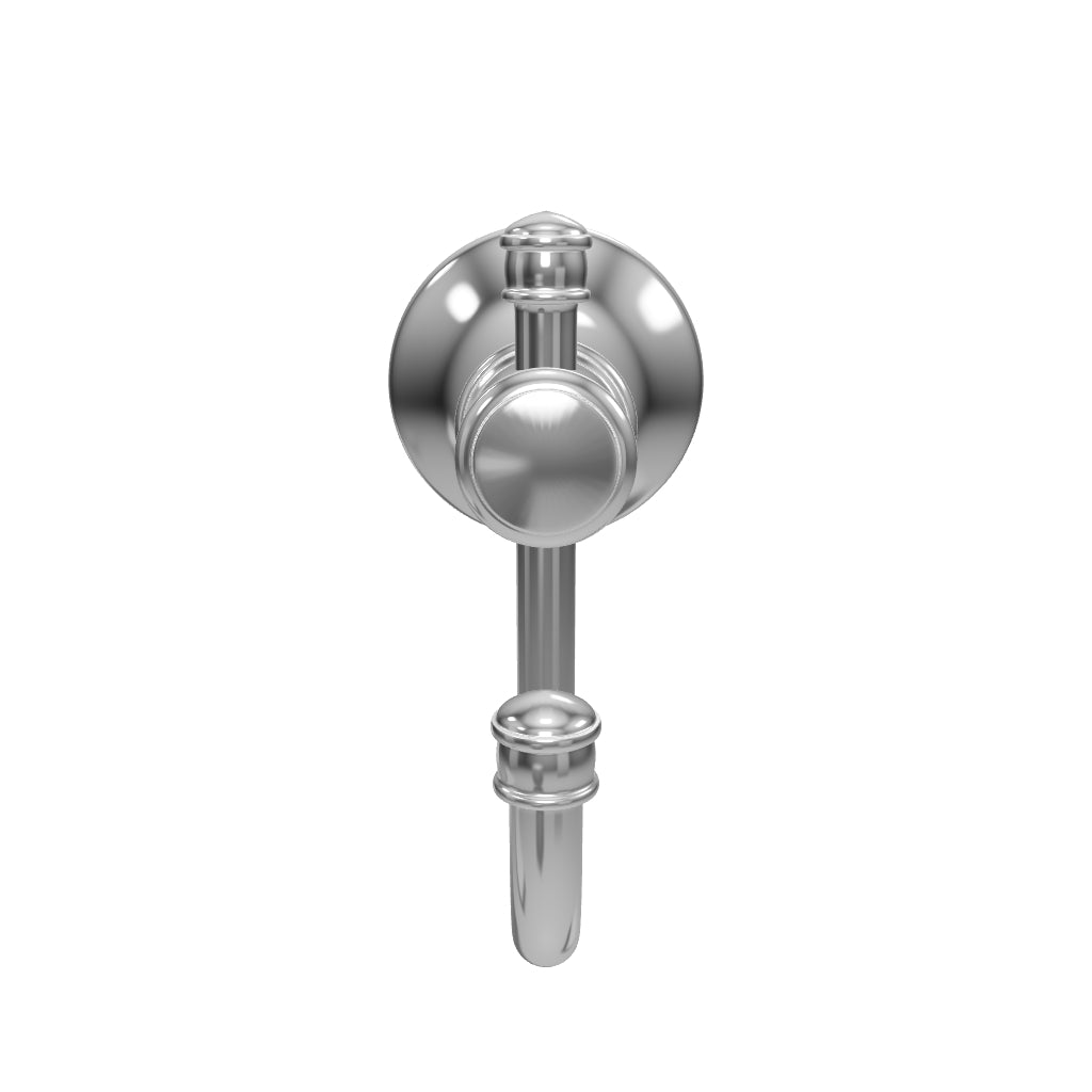 Phoenix Nostalgia Robe Hook Chrome 3D Model - The Blue Space