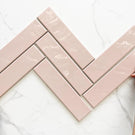 Pastel Pink Bella Subway Tile - Tile and Bath Co