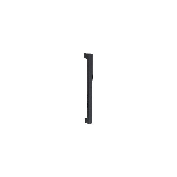 Zanda Polo Pull Door Handle Matte Black Pair