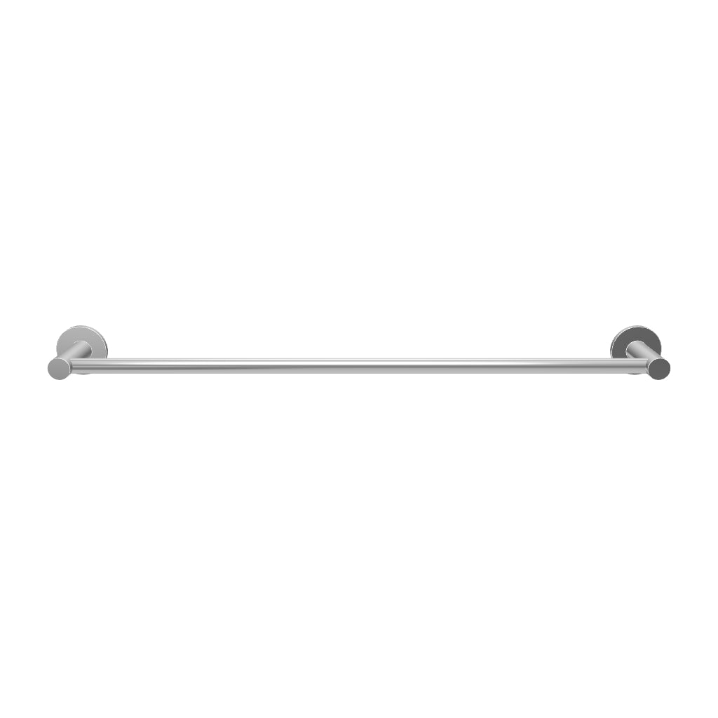 Phoenix Radii Single Towel Rail Round Plate-Chrome 3D Model - The Blue Space