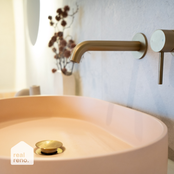 Phoenix Universal Pop-up Plug & Waste (40mm) - Brushed Gold - The Blue Space Real Reno