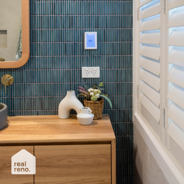 Radiant Digital Touchscreen Timer Switch White - The Blue Space Real Reno