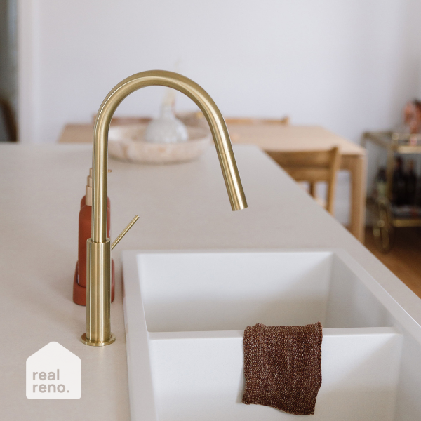 Seima Oros 820 Kitchen Sink White Online at the Blue space Real Reno