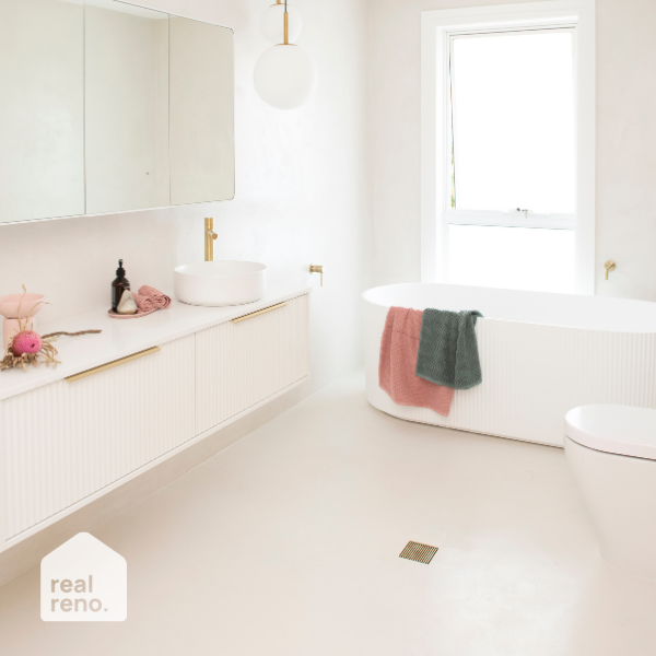 Phoenix Vivid Slimline Shower/Wall Mixer 60mm Backplate Brushed Gold | Real Reno