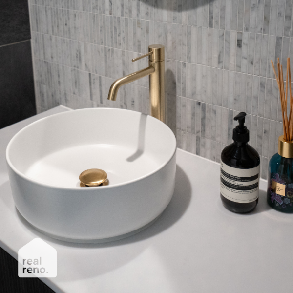 Phoenix Universal Pop-up Plug & Waste (40mm) - Brushed Gold | Real Reno