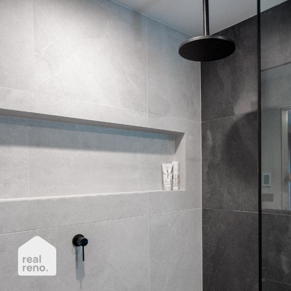 Phoenix Vivid Slimline Shower/Wall Mixer 60mm Backplate Matte Black