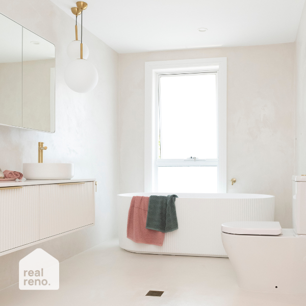 Telbix Bally ES 30cm Pendant - Antique Gold | The Blue Space Real Reno