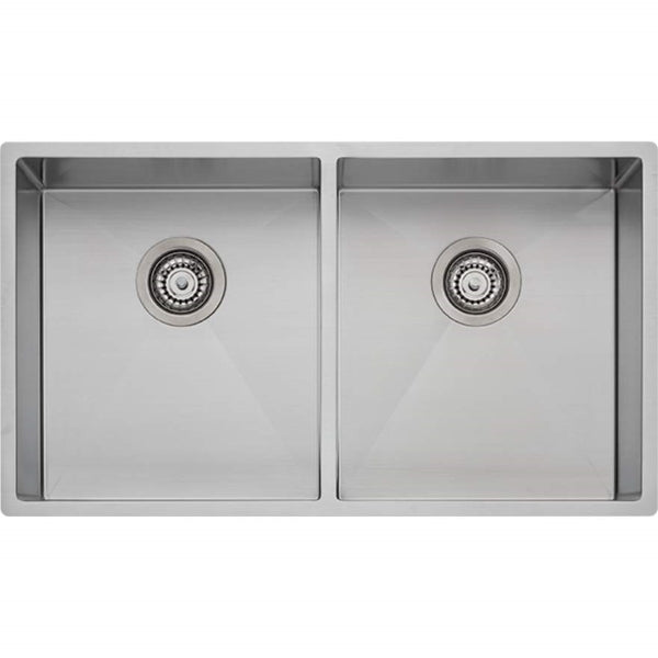 Oliveri Spectra double bowl stainless sink NTH