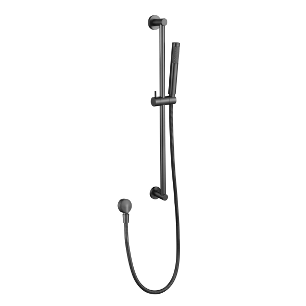 Modern National Star Hand Shower On Rail Gunmetal | The Blue Space