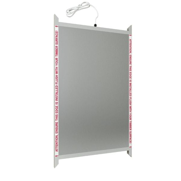 Thermogroup Thermorad Heated In-Wall Panel Towel Dryer - The Blue Space
