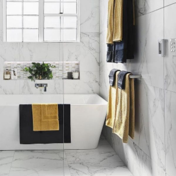 Thermogroup Thermorad Heated In-Wall Panel Towel Dryer - The Blue Space
