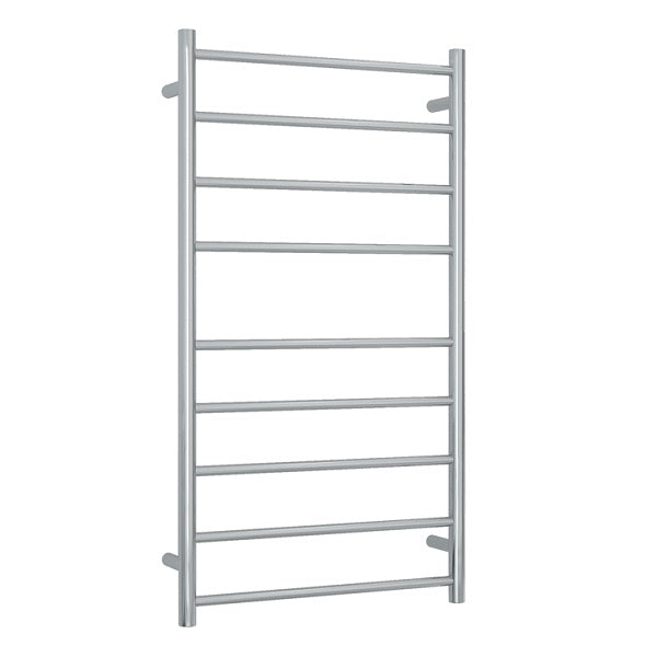 Thermorail Round 9 Bar Heated Rail 600x1080 - Polished - The Blue Space