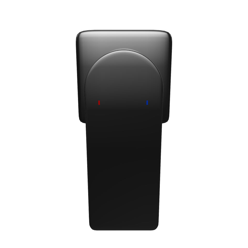 Caroma Urbane II Bath/Shower Mixer Square Matte Black 3D Model - The Blue Space
