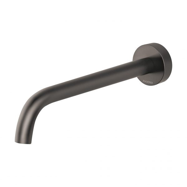 Phoenix Vivid Slimline Wall Basin Outlet 230mm Gun Metal | The Blue Space