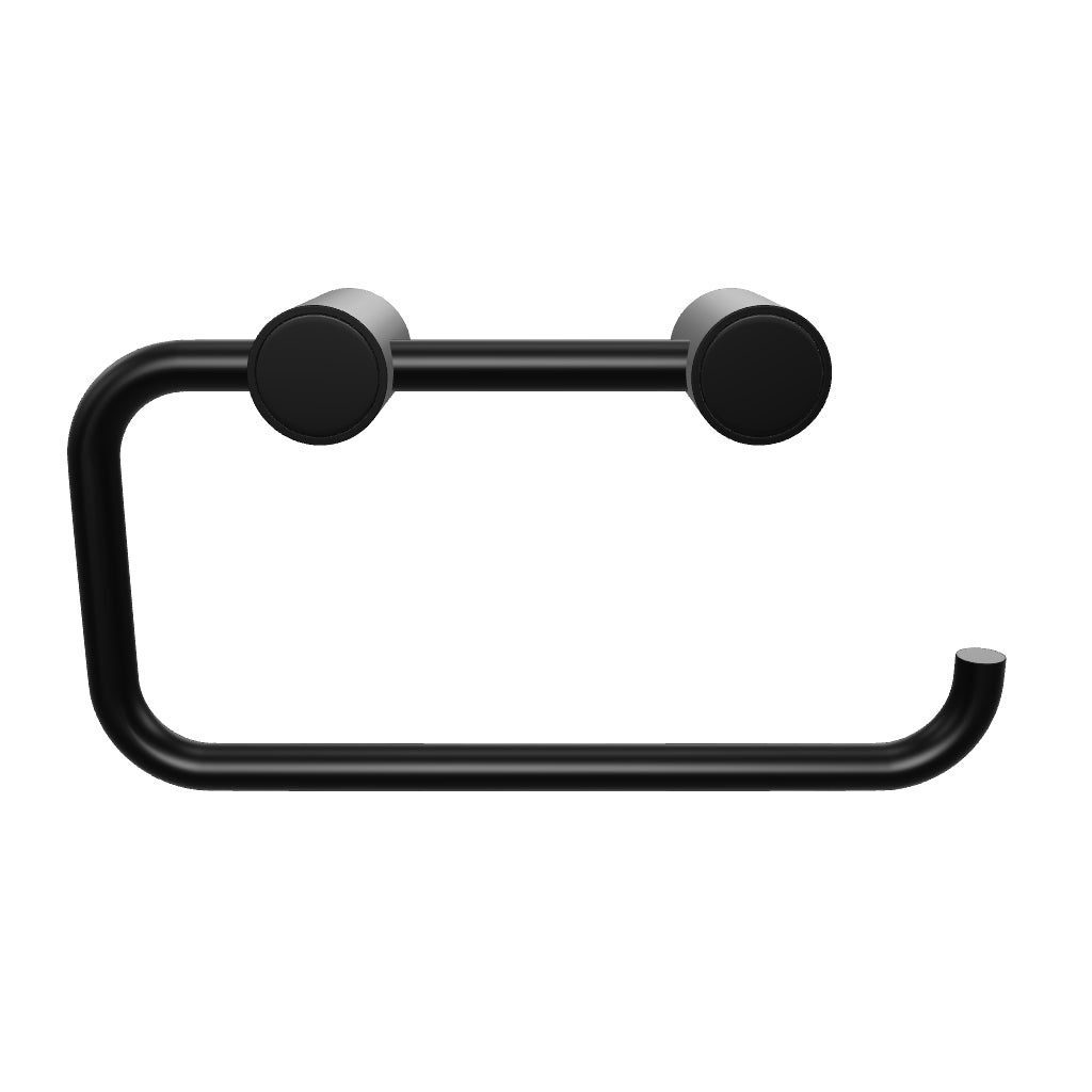 Phoenix Vivid Slimline Toilet Roll Holder-Matte Black 3D Model - The Blue Space