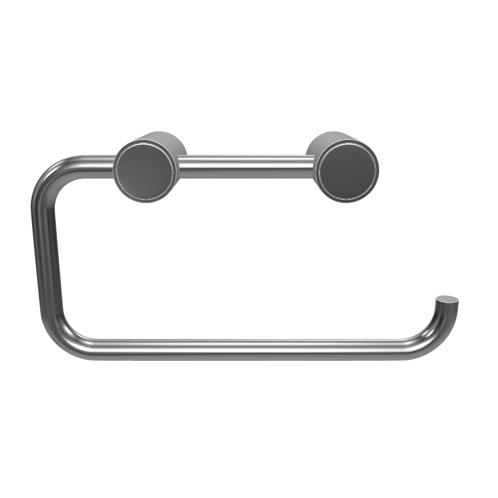 Phoenix Vivid Slimline Toilet Roll Holder - Brushed Nickel 3D Model - The Blue Space