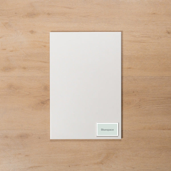 Thredbo Satin White Cushioned Edge 300x450mm - The Blue Space