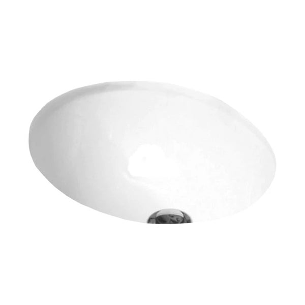 ADP Oval 420 x 350 Under Counter Basin White