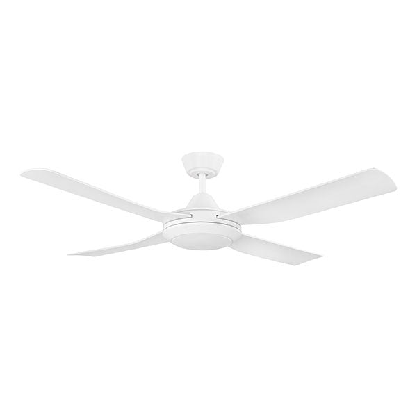 Eglo Bondi 52" 132cm Ceiling Fan with 20W LED CCT Light - White - The Blue Space