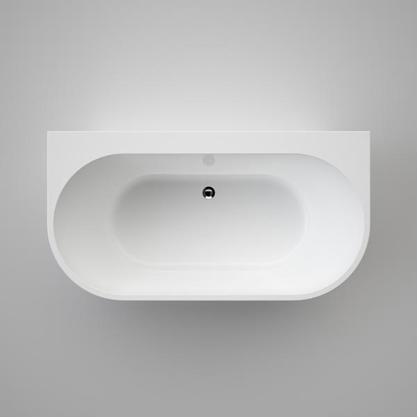 Caroma Urbane II Back to Wall Freestanding Bath by Caroma - The Blue Space