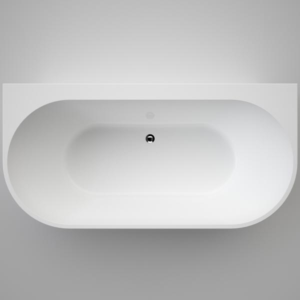 Caroma Urbane II Back to Wall Freestanding Bath by Caroma - The Blue Space