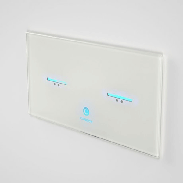 Caroma Smart Command Touchless Invisi II Button White
