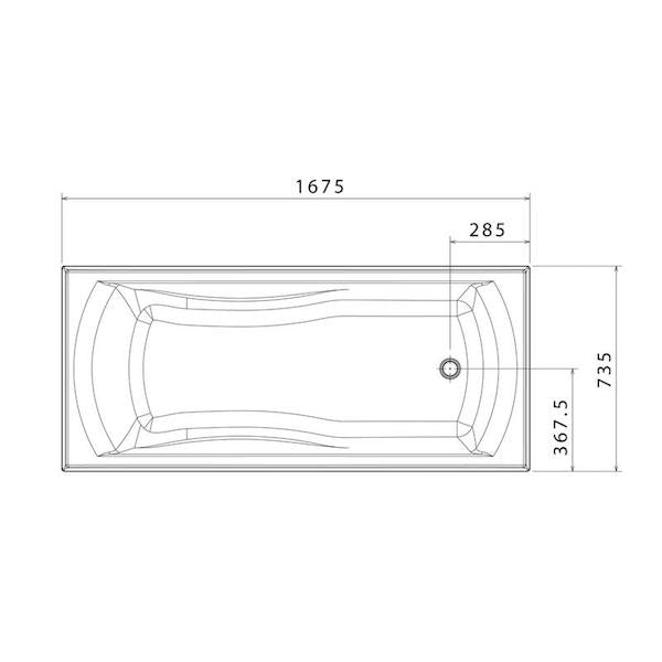 Caroma Maxton Bath by Caroma - The Blue Space