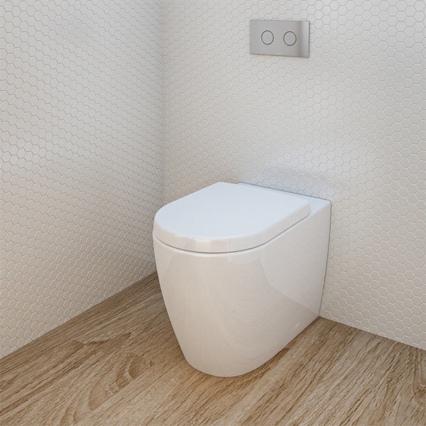 Caroma Urbane Wall Faced Invisi Series II Toilet Suite