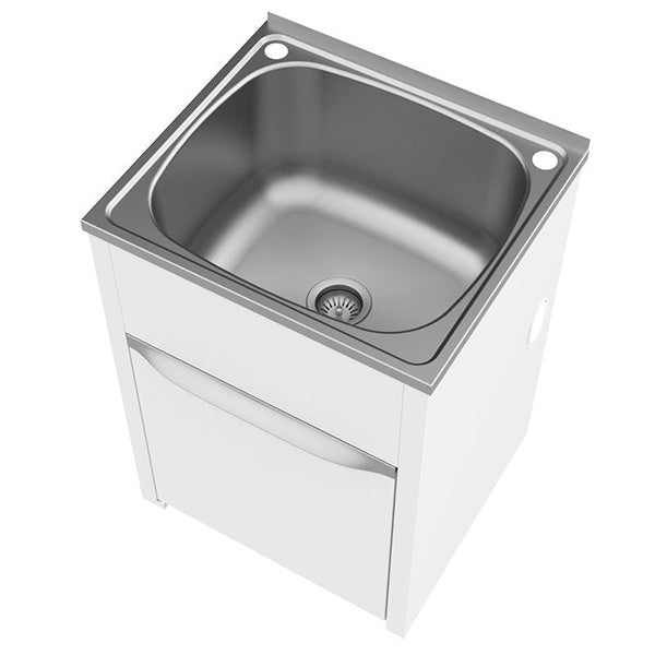 Clark Eureka 70 Litre Laundry Sink Tub & Cabinet - The Blue Space