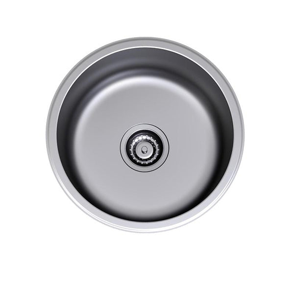 Clark Round Bowl Overmount Kitchen Sink - The Blue Space