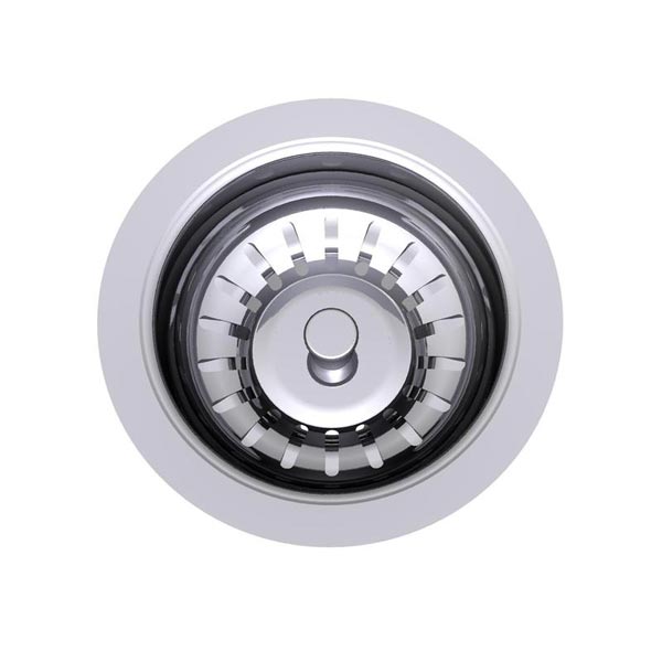 Clark 316 Stainless Steel Basket Waste for outdoor kitchen sinks - The Blue Space