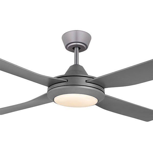 Eglo Bondi 48" 122cm Ceiling Fan with 20W LED CCT Light - Titanium - The Blue Space