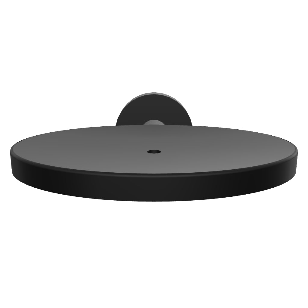 Caroma Cosmo Metal Soap Holder 115mm Matte Black 3D Model - The Blue Space