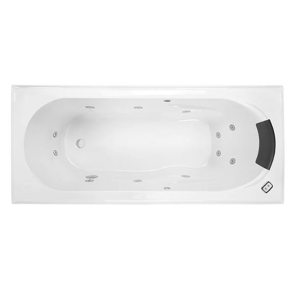 Decina Adatto Acrylic Contour Spa Bath with Jets 1510 & 1650 - The Blue Space