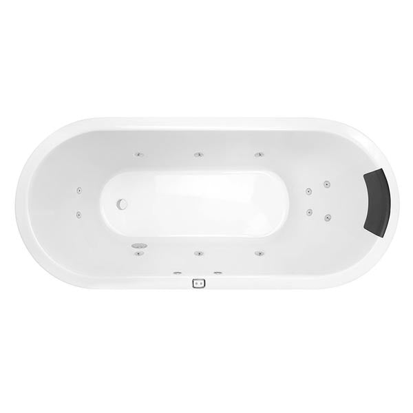 Decina Uno Contour Oval Spa Bath - The Blue Space
