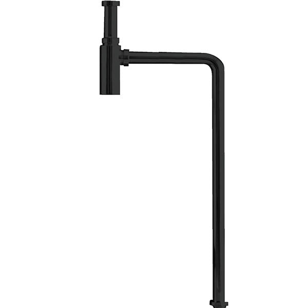 Turner Hastings Deluxe Brass 40mm Bottle S Trap-Matte Black - The Blue Space